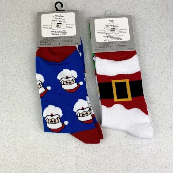 Izzy and Oliver Santa Sock Bundle NWT - Picture 7 of 7